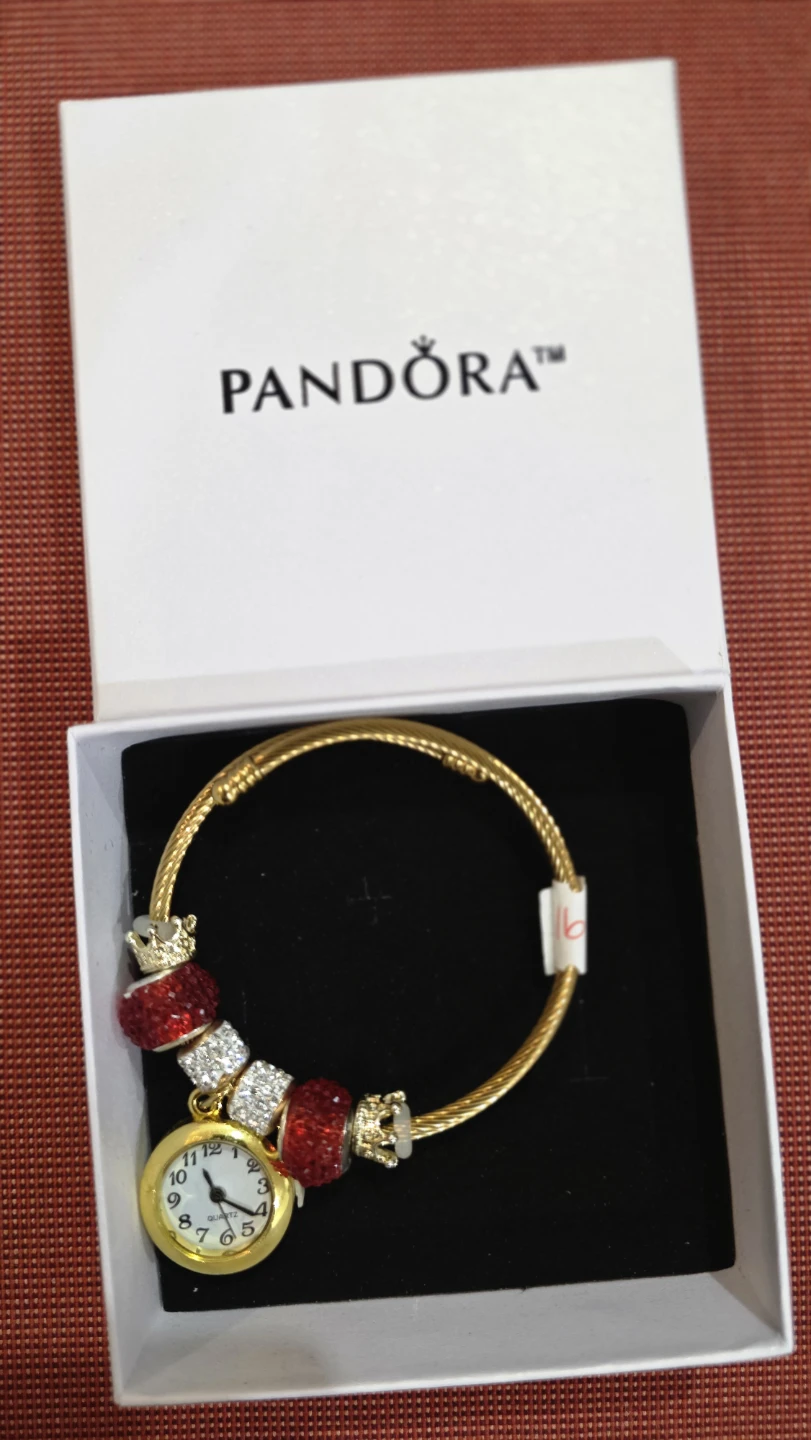 Charm Bracelet with Watch