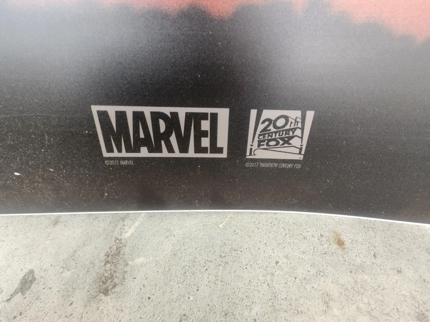 Logan Movie Poster from the side of a public bus - photo 4