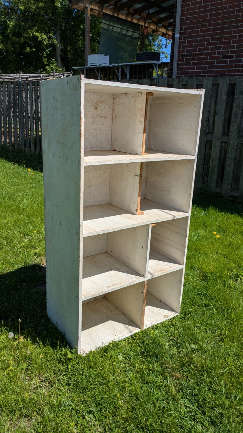 Wooden Utility Shelving Unit