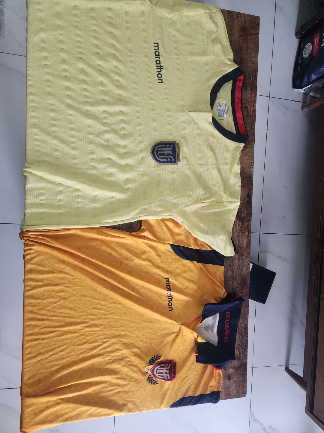 Marathon Ecuador National Team Soccer Jerseys & Scarf