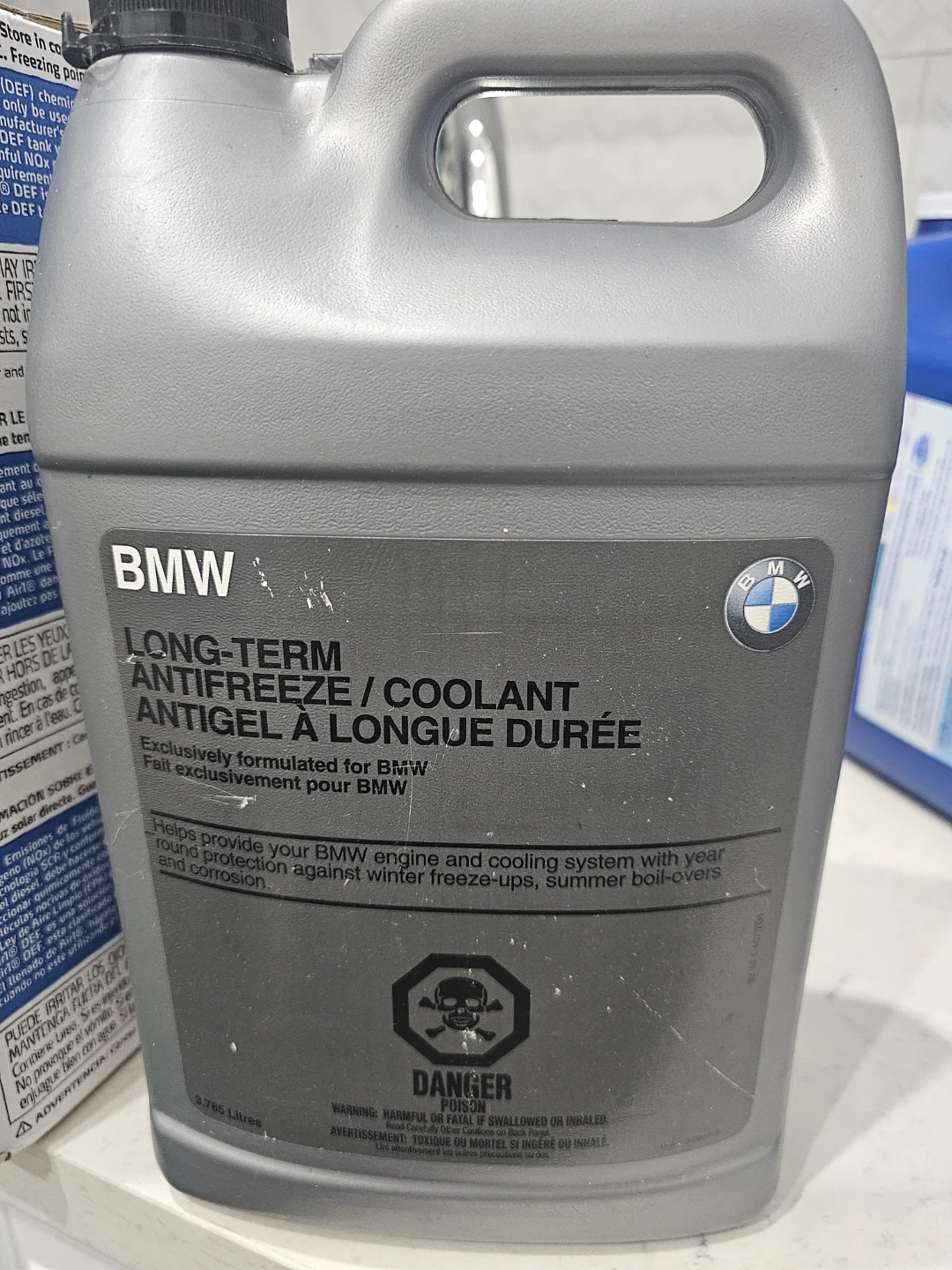 BMW Long-Term Antifreeze/Coolant 3.785 Litres