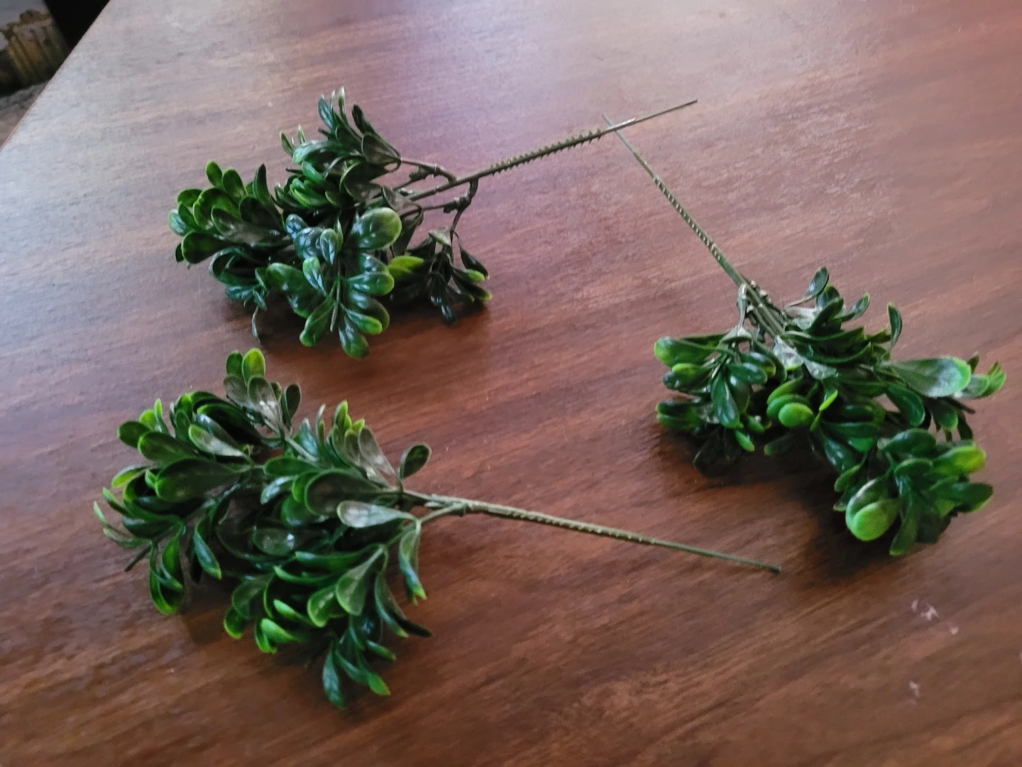 Artificial Greenery Sprigs (Set of 3) - photo 2