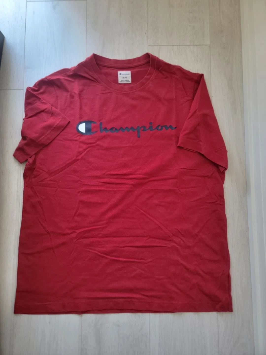 Champion Red T-Shirt XL/TG