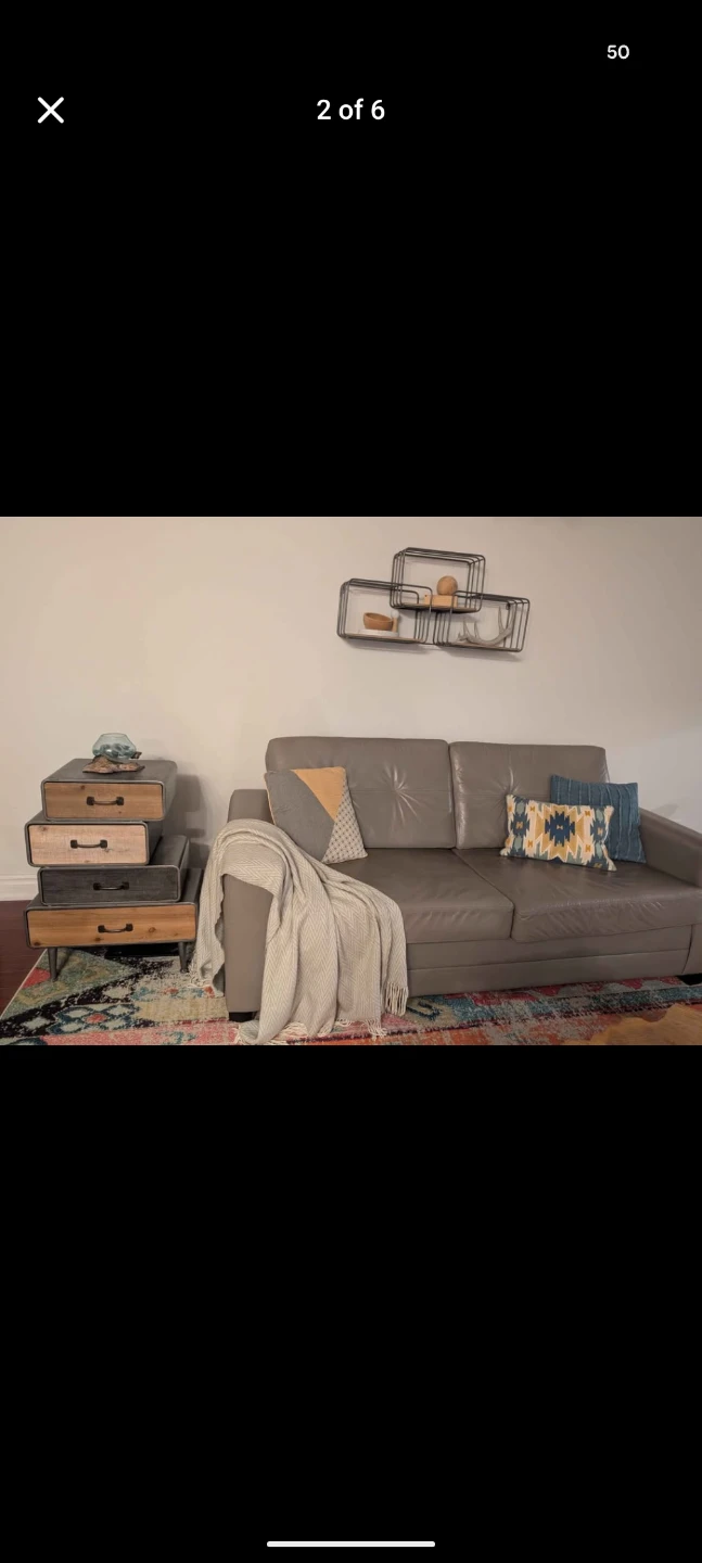 Horizontal Metal and Wood Shelving - photo 3