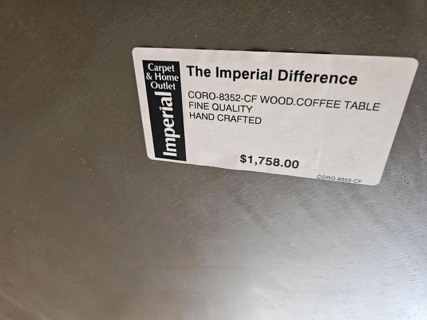 Imperial Wood Coffee Table and Side table - photo 3