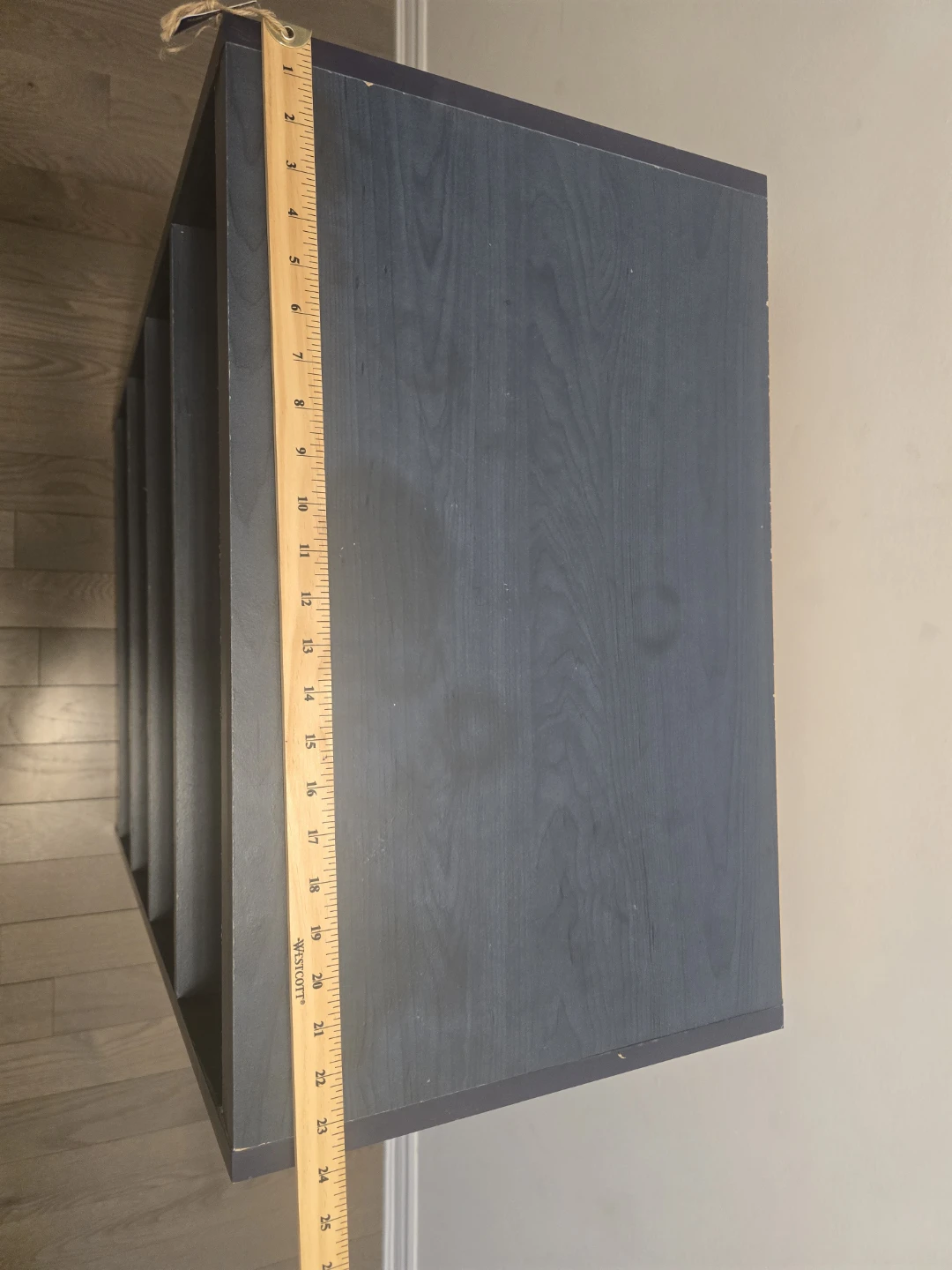 Dark Blue 4-Shelf Bookcase - photo 3