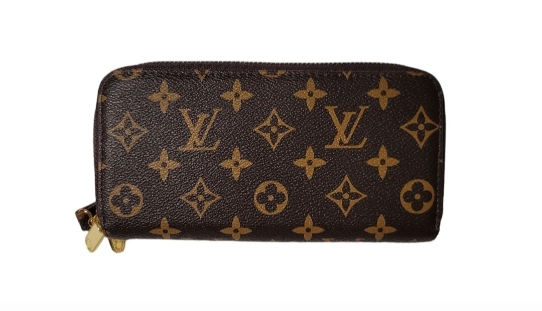 Brown Louis Vuitton Monogram Wristlet Wallet - photo 4