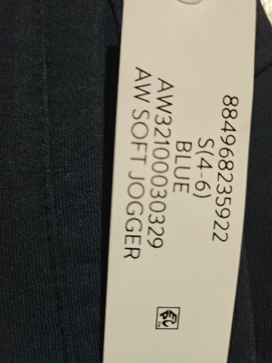 Athletic Works Soft Jogger Pants - Blue, Size S (4-6) - photo 3