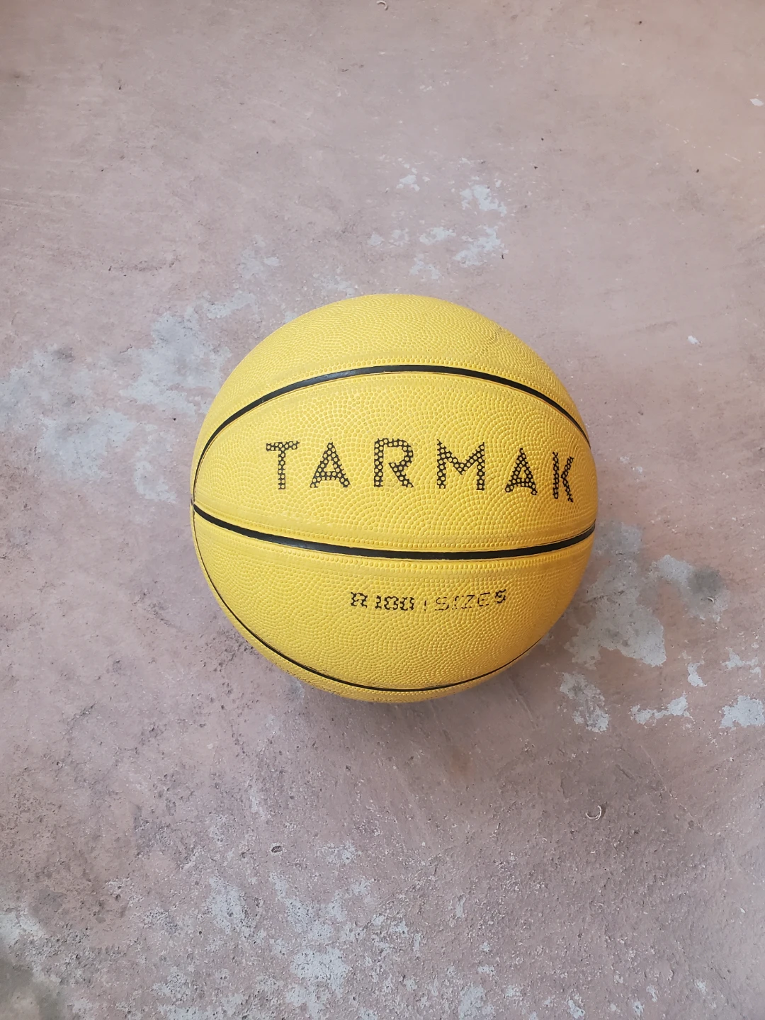 Tarmak Yellow Basketball - Size 3