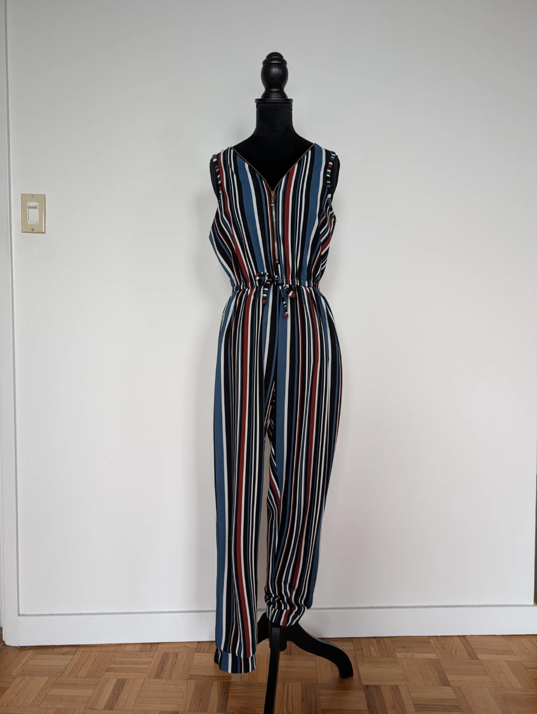 Urban outfitters uk2la sleeveless striped romper size s