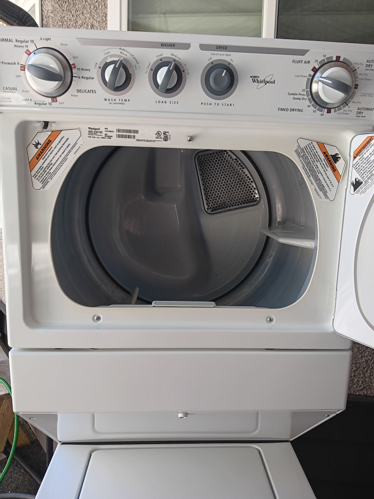 Whirlpool Stacked Washer Dryer - photo 4