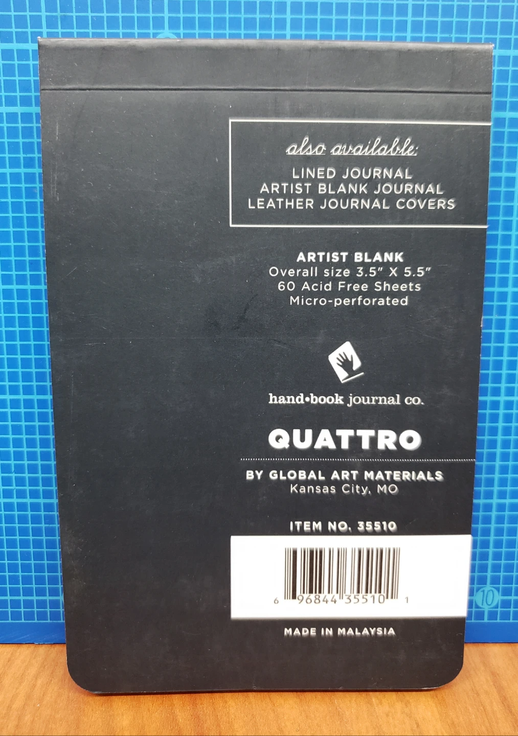Quattro Artist Journals - Set of 5  (3.5" x 5.5") - photo 2