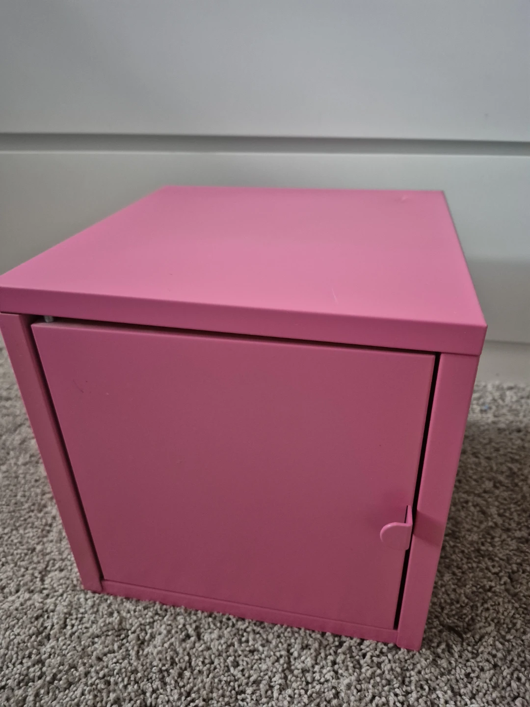 IKEA LIXHULT Metal Pink Storage Cabinet and  2 storage - photo 2