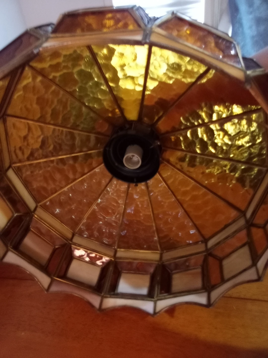 Stained Glass Ceiling Light Fixture Shade