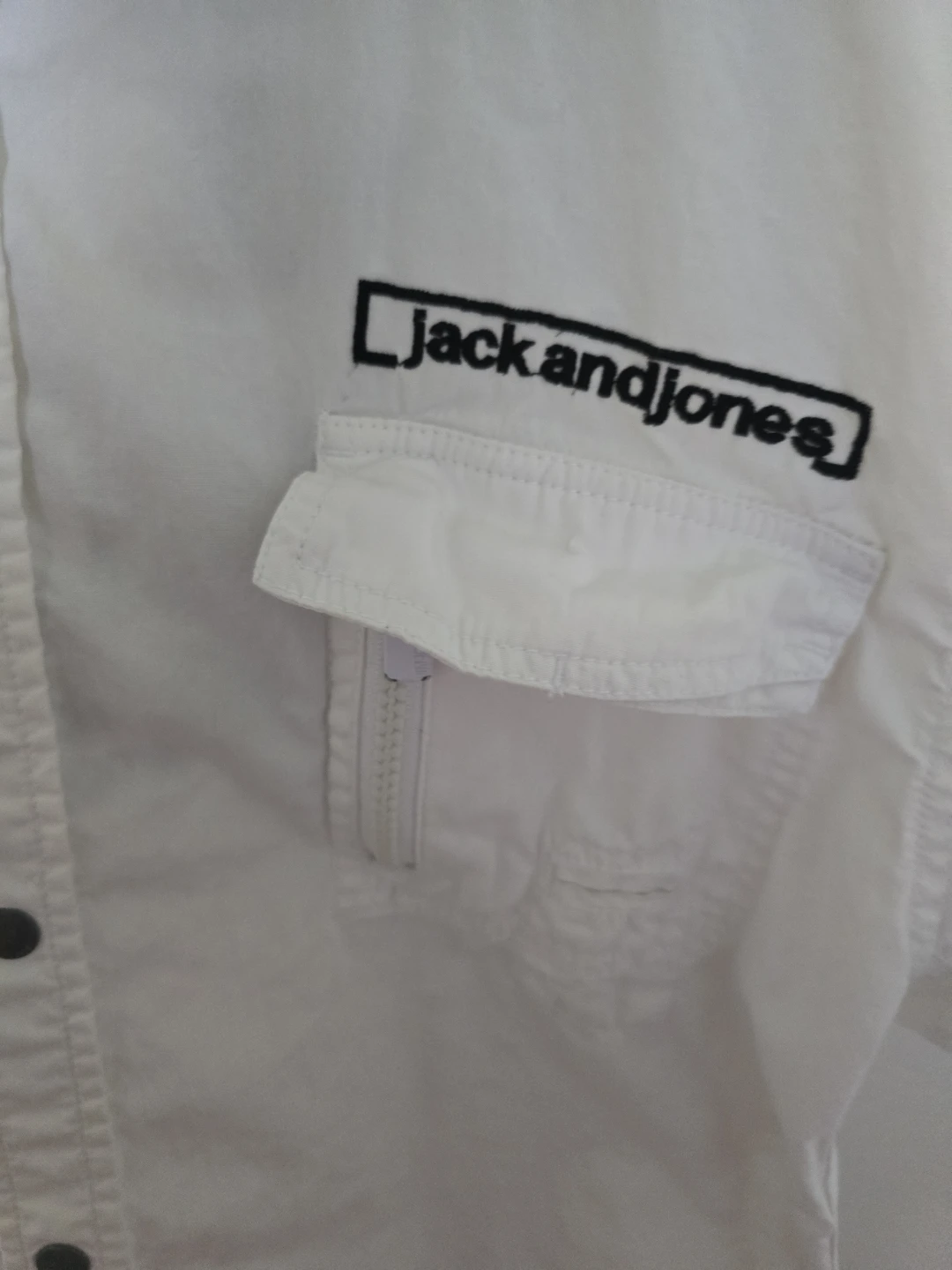 Men's Jack & Jones Short Sleeve Button-Up Shirt Size L - photo 5