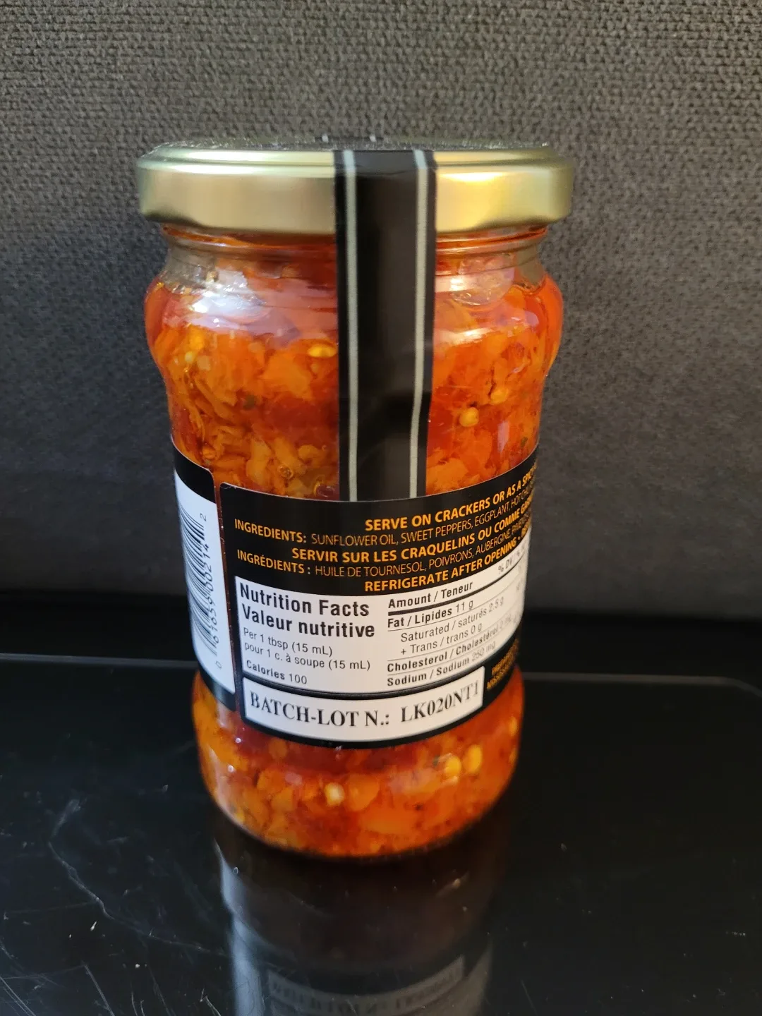 La Bomba Hot Antipasto Spread 314 ml - photo 2