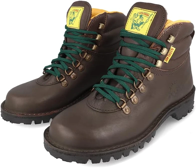 Jim Green Men's Brown Leather Hiking Boots - photo 4
