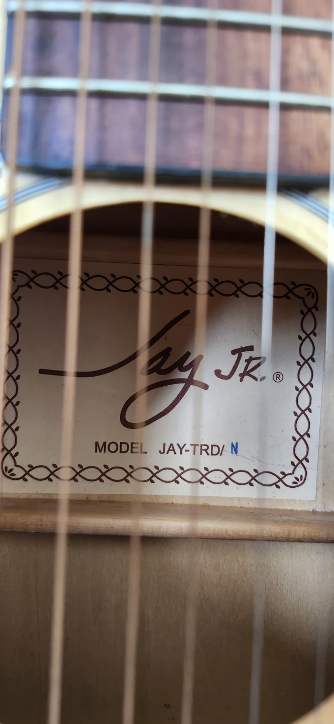 Jay Jr. Acoustic Guitar - Model JAY-TRD/N - photo 5