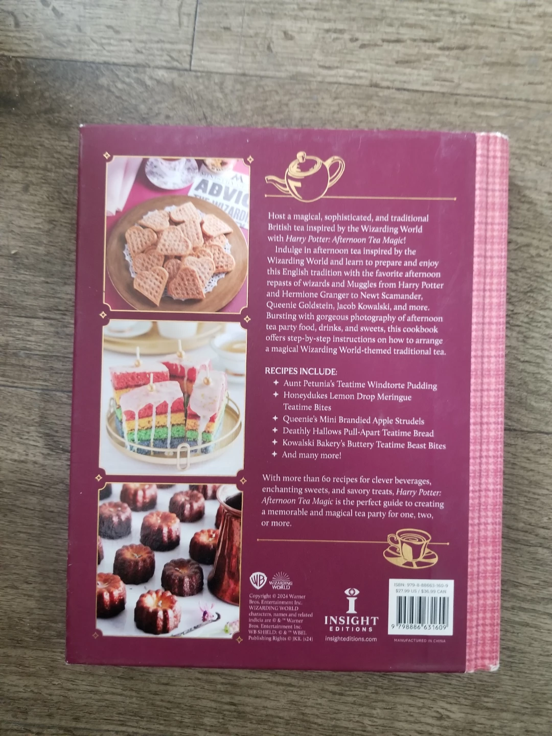 Harry Potter Afternoon Tea Magic Cookbook - photo 2