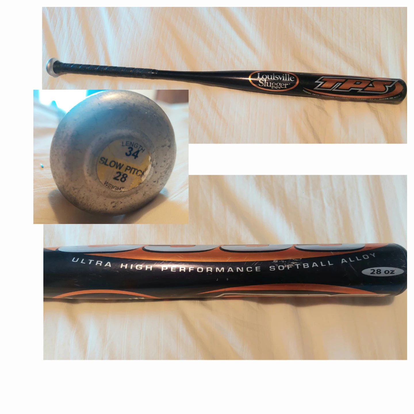 Louisville Slugger TPS Slow Pitch Softball Bat 34" 28oz