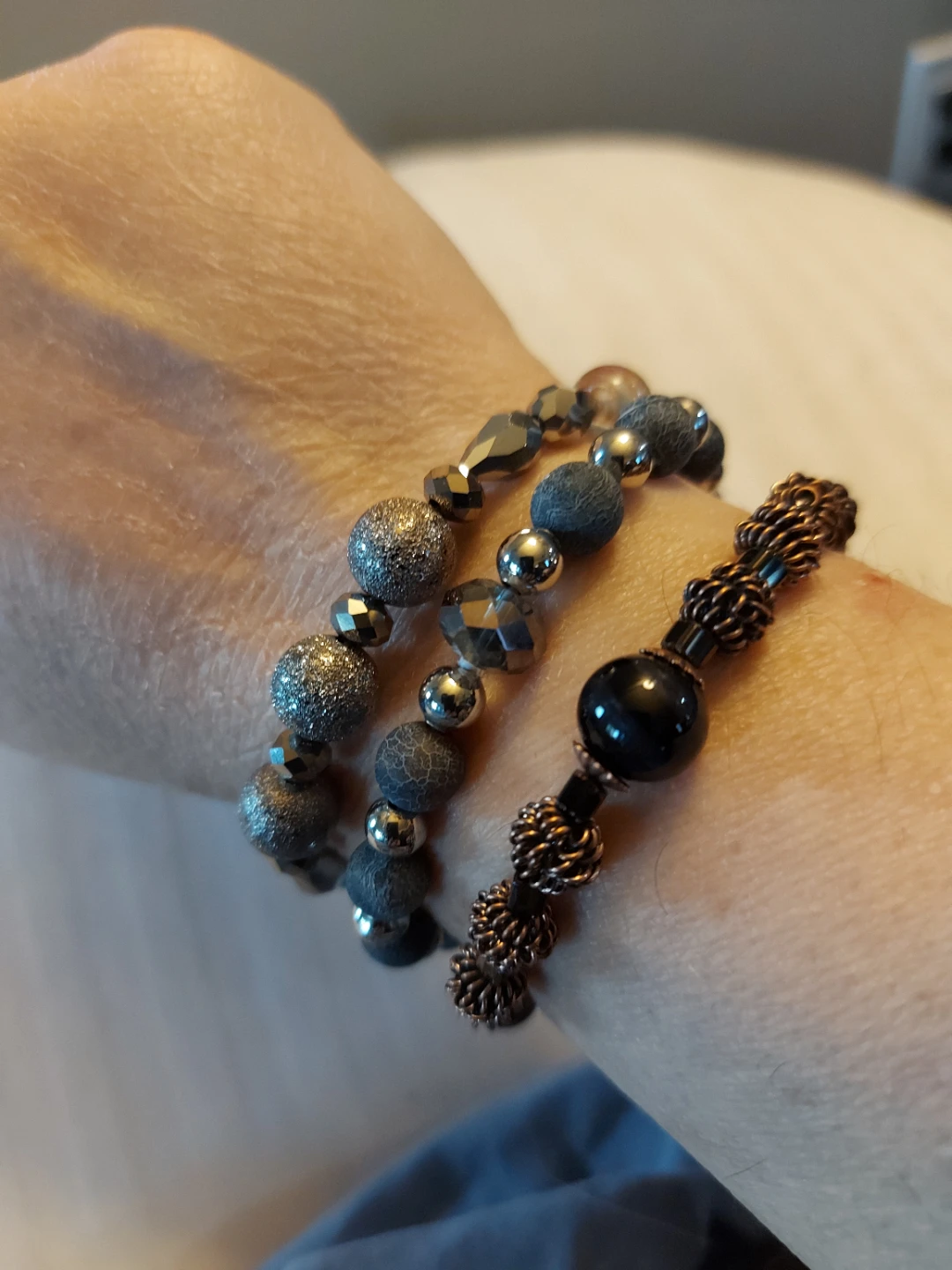 3 Beaded Bracelets