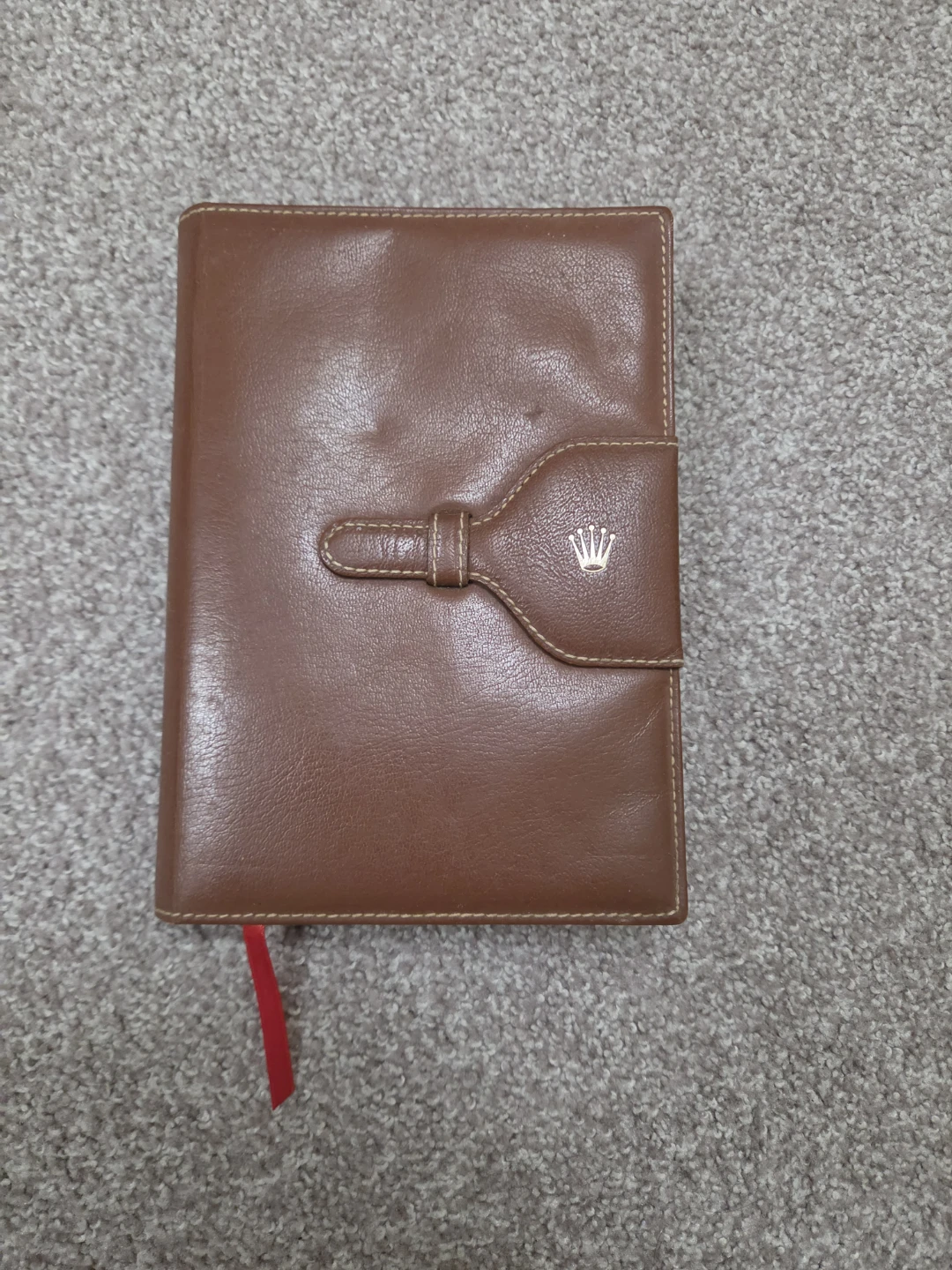 Rolex Leather Journal Notebook