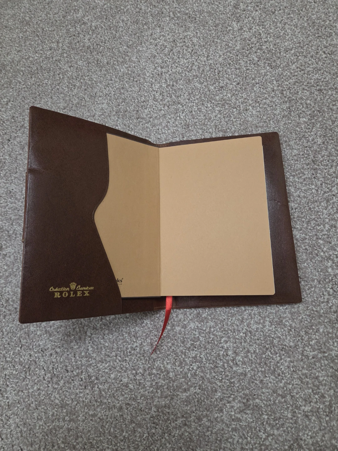 Rolex Leather Journal Notebook - photo 2
