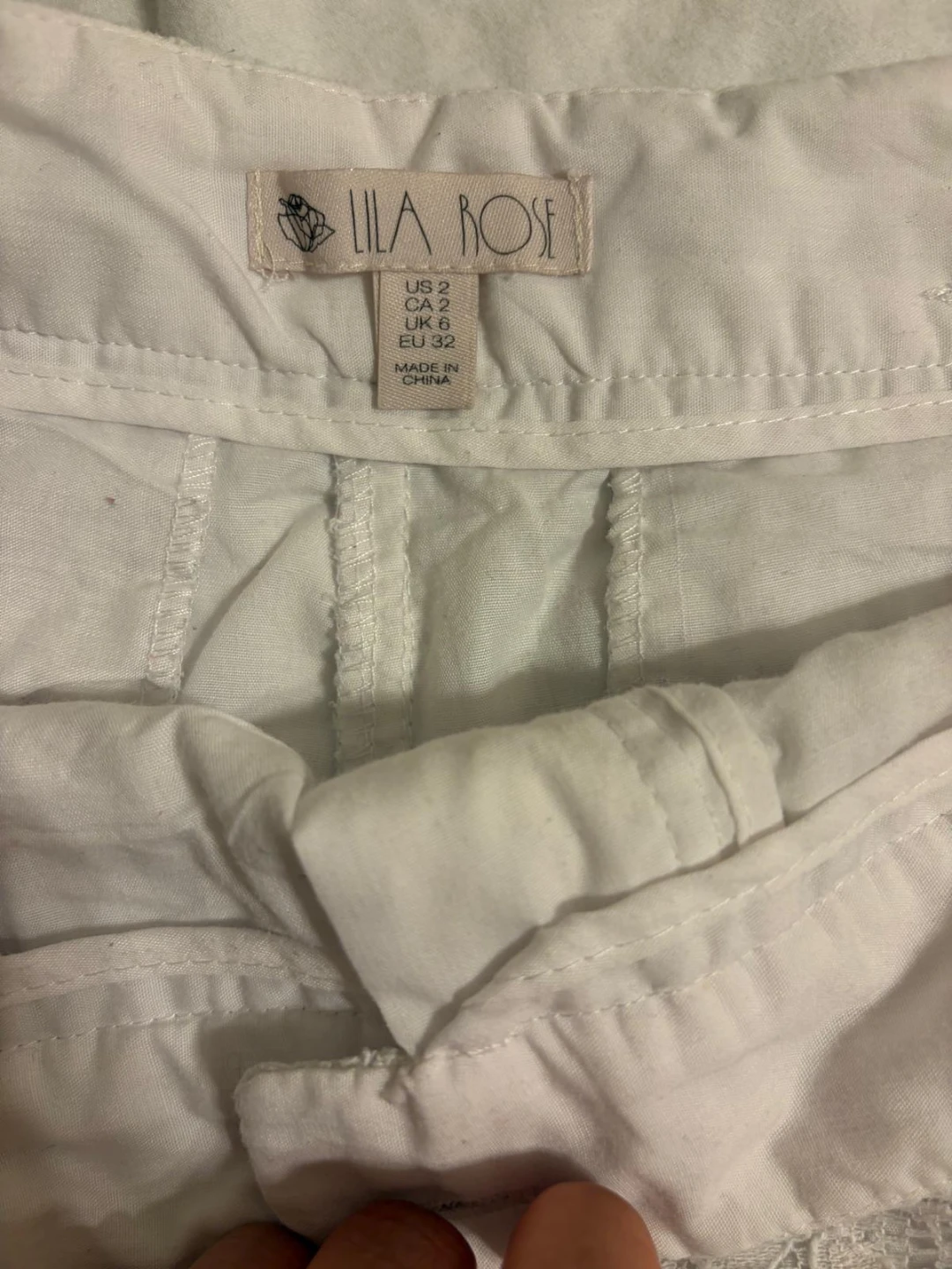 Lila Rose White Lace Shorts - photo 5