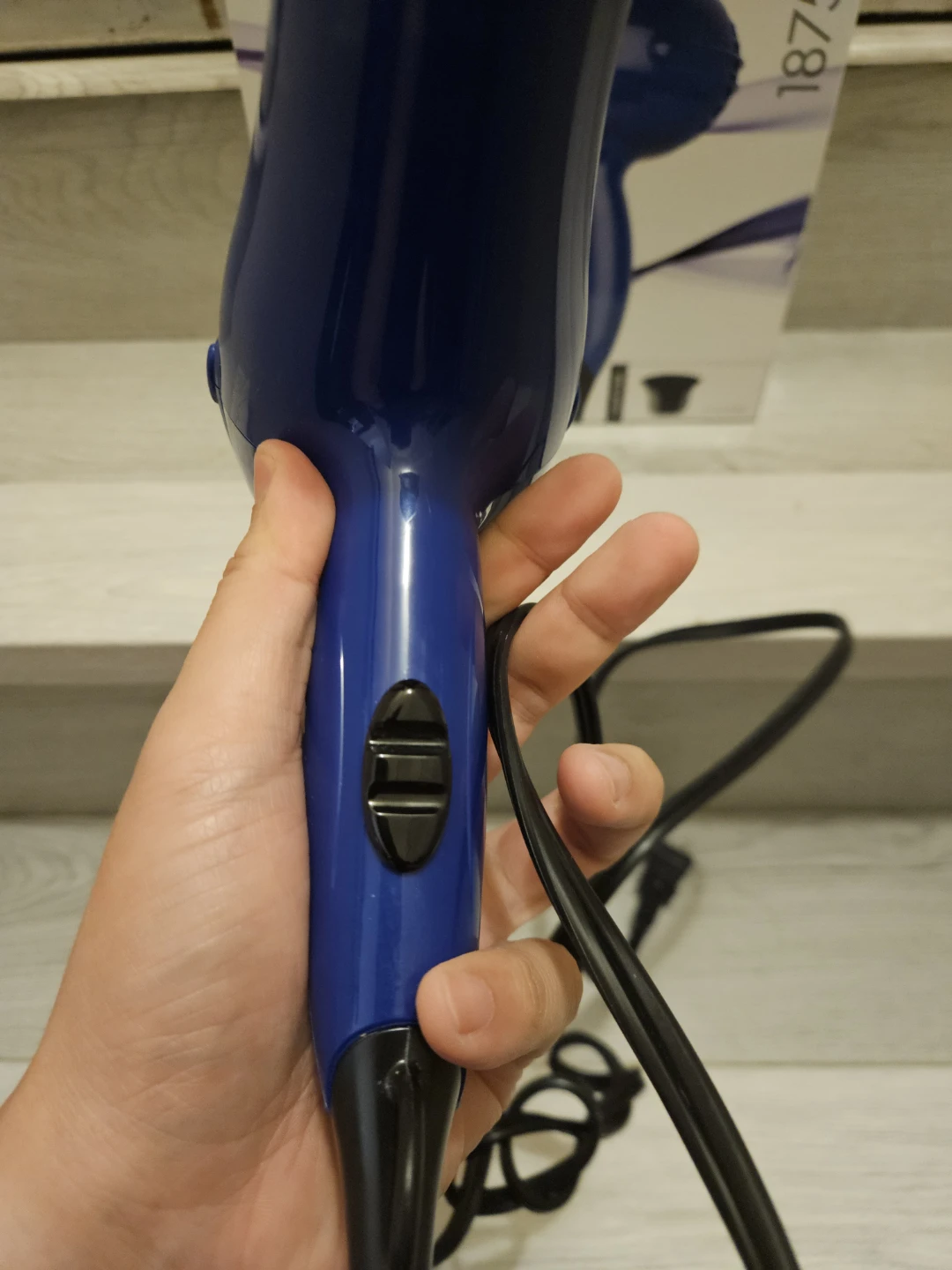 Conair 1875 Watt Hair Dryer - Blue - photo 3