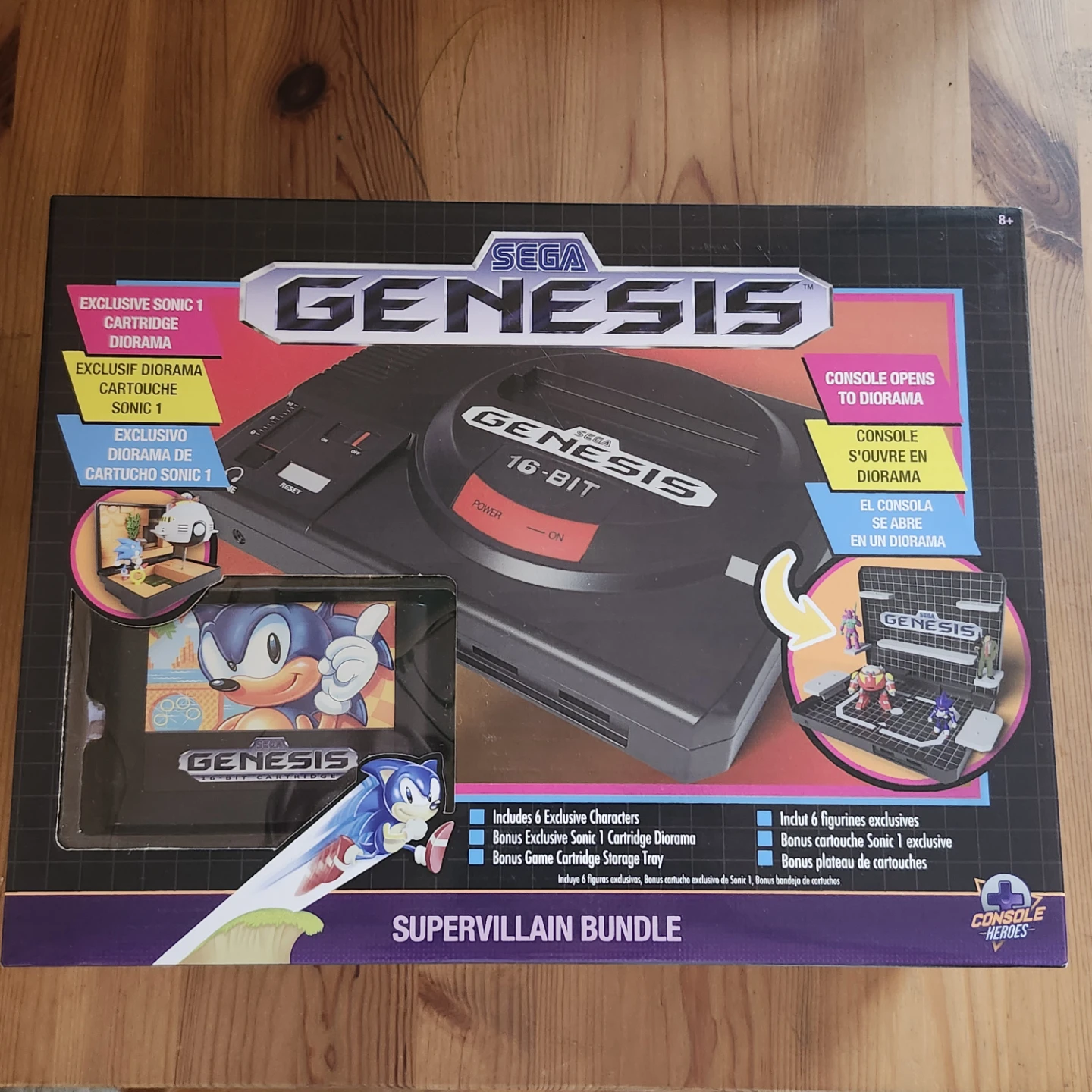 (SEALED) SEGA GENESIS SUPER VILLAIN BUNDLE
