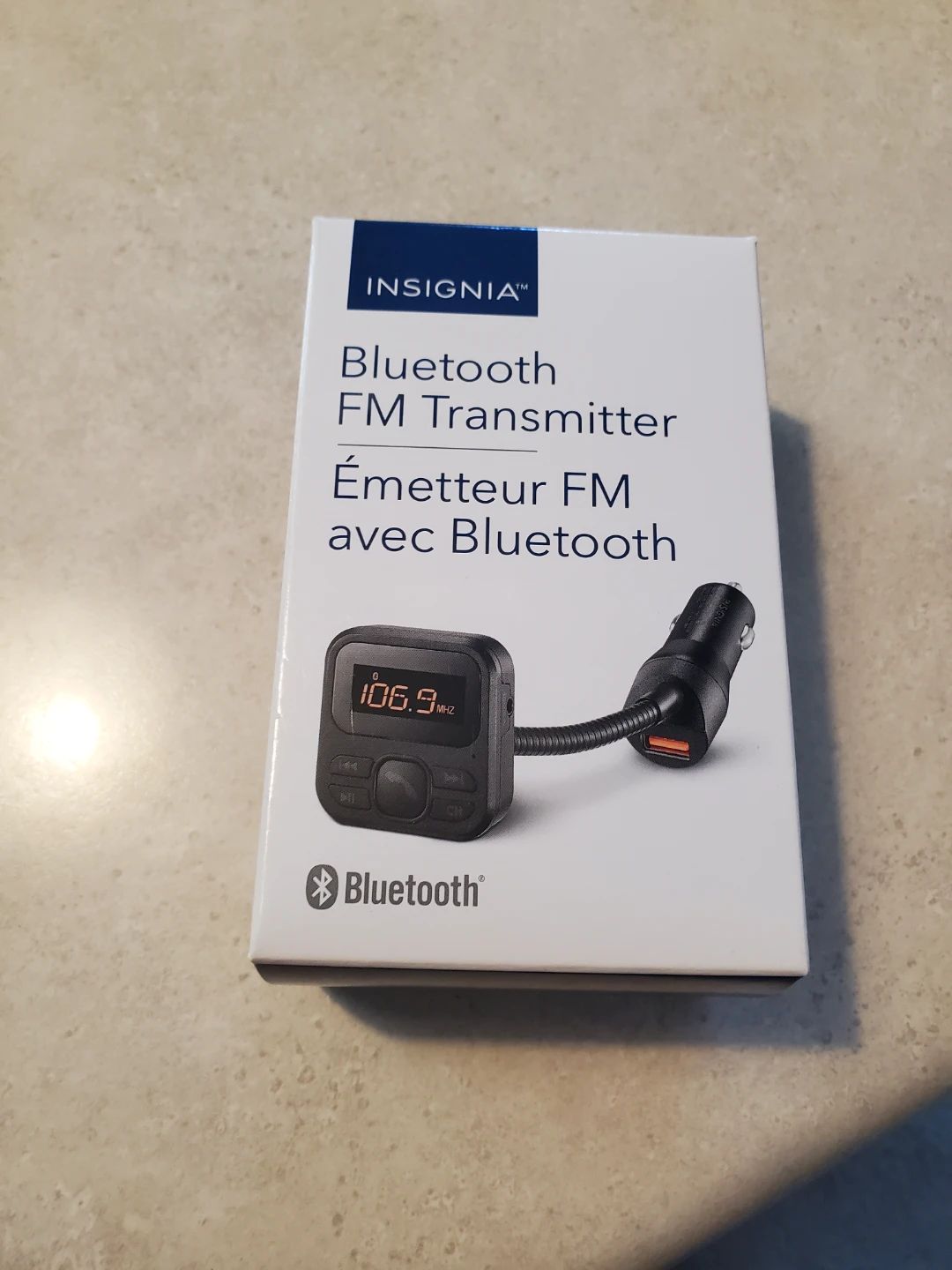 Insignia Bluetooth FM Transmitter with USB Charger - photo 3