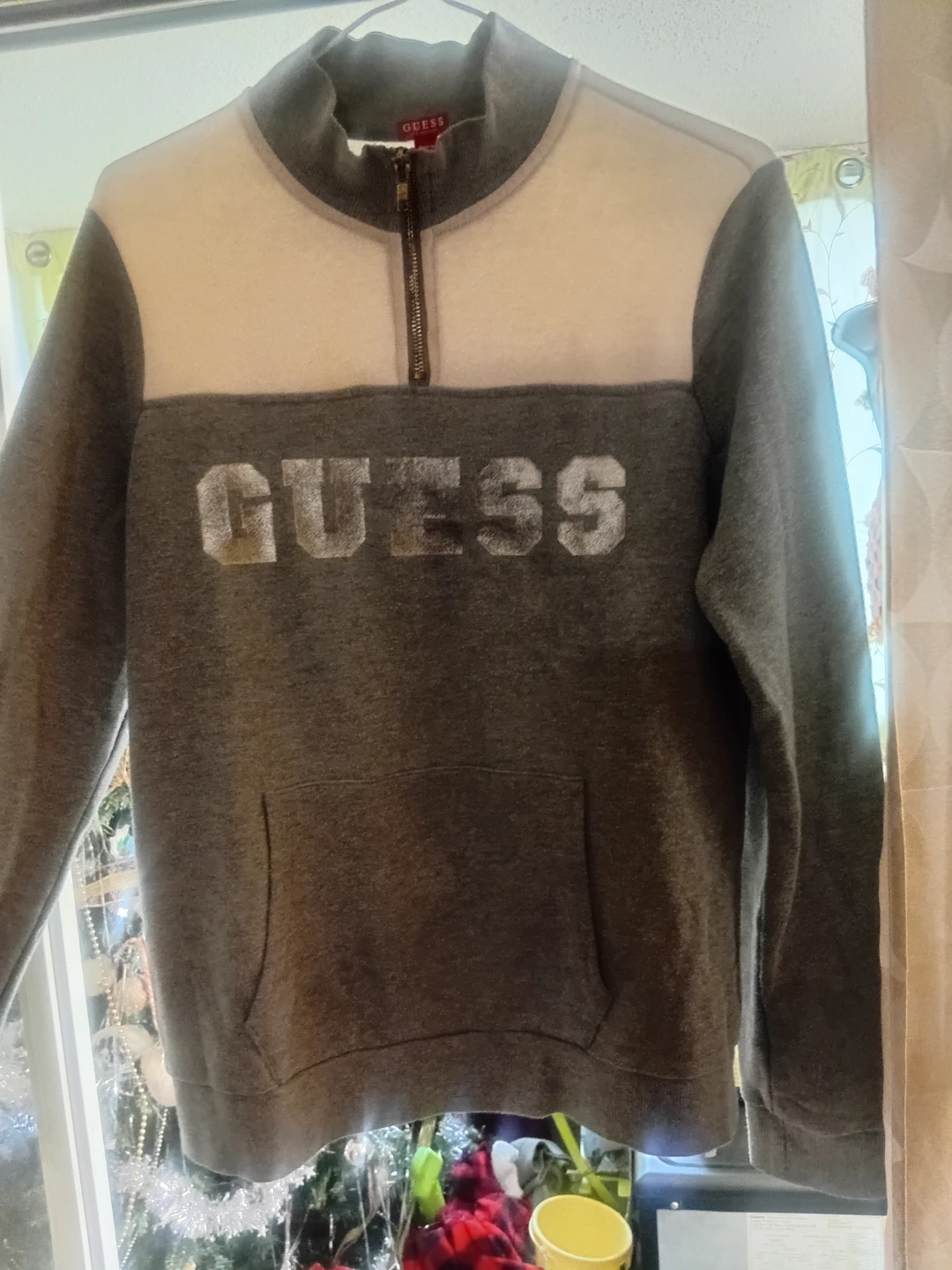 Guess Quarter-Zip Sweatshirt