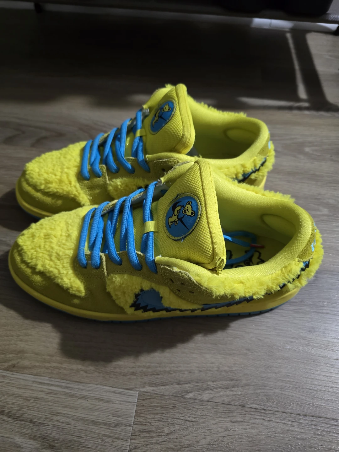 Nike SB Dunk Low Grateful Dead Bears Yellow - photo 2