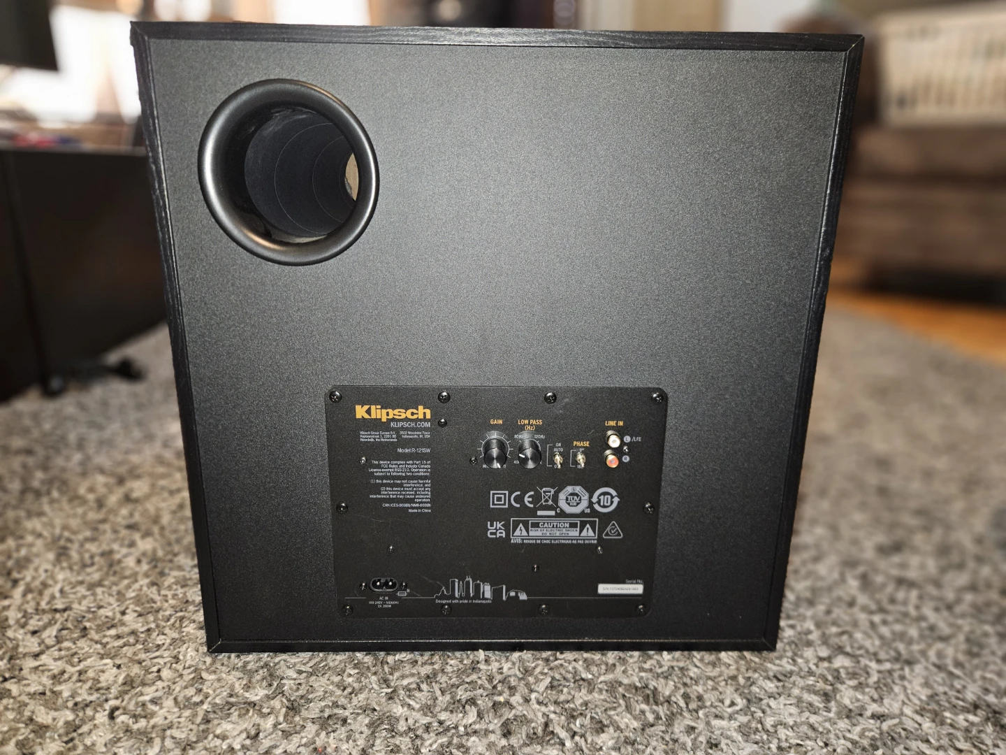 12 Inch Klipsch Ported Subwoofer - photo 3