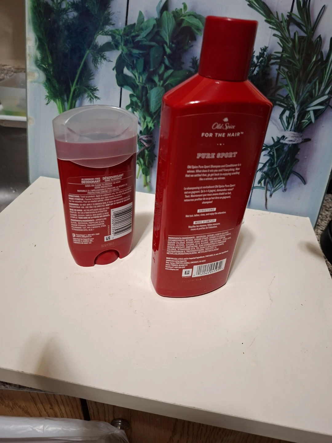 Old Spice Pure Sport Shampoo & Conditioner and Deodorant Set - photo 2