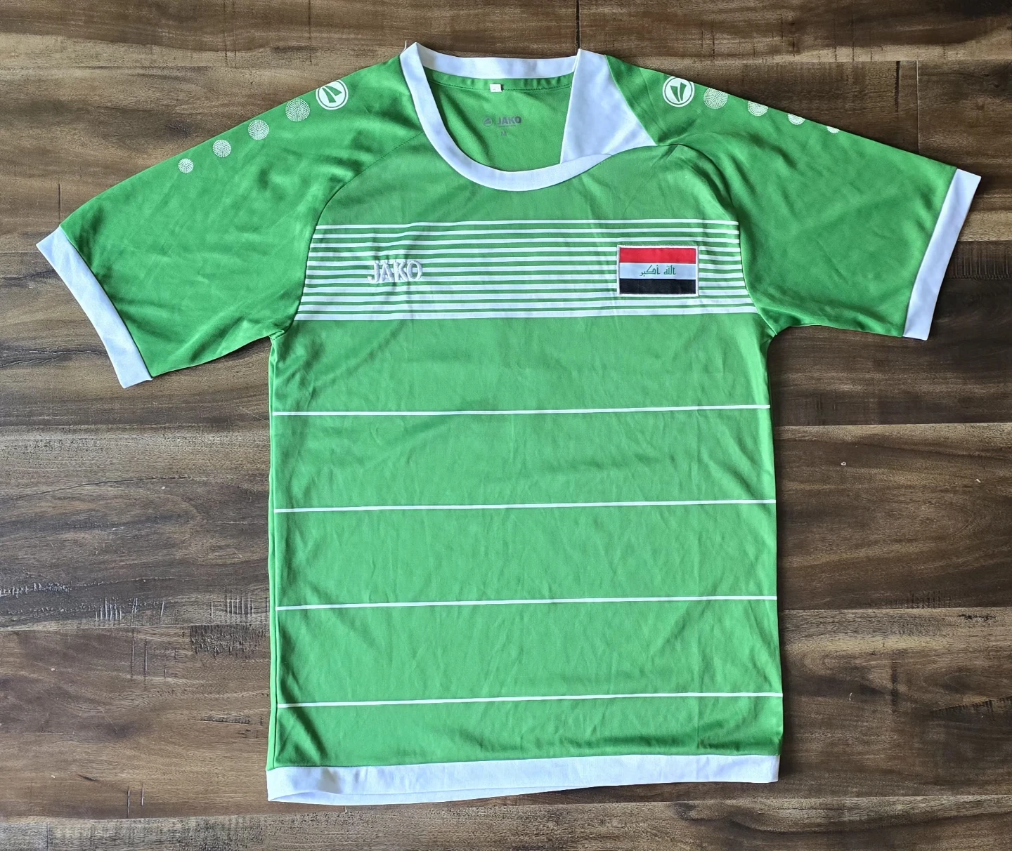 Jako Green Iraq Football Jersey