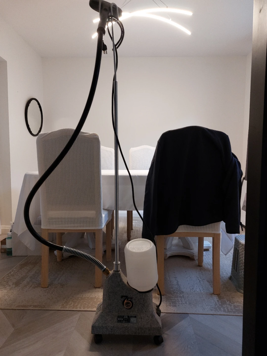 Commercial Garment Steamer with Rolling Base - photo 3