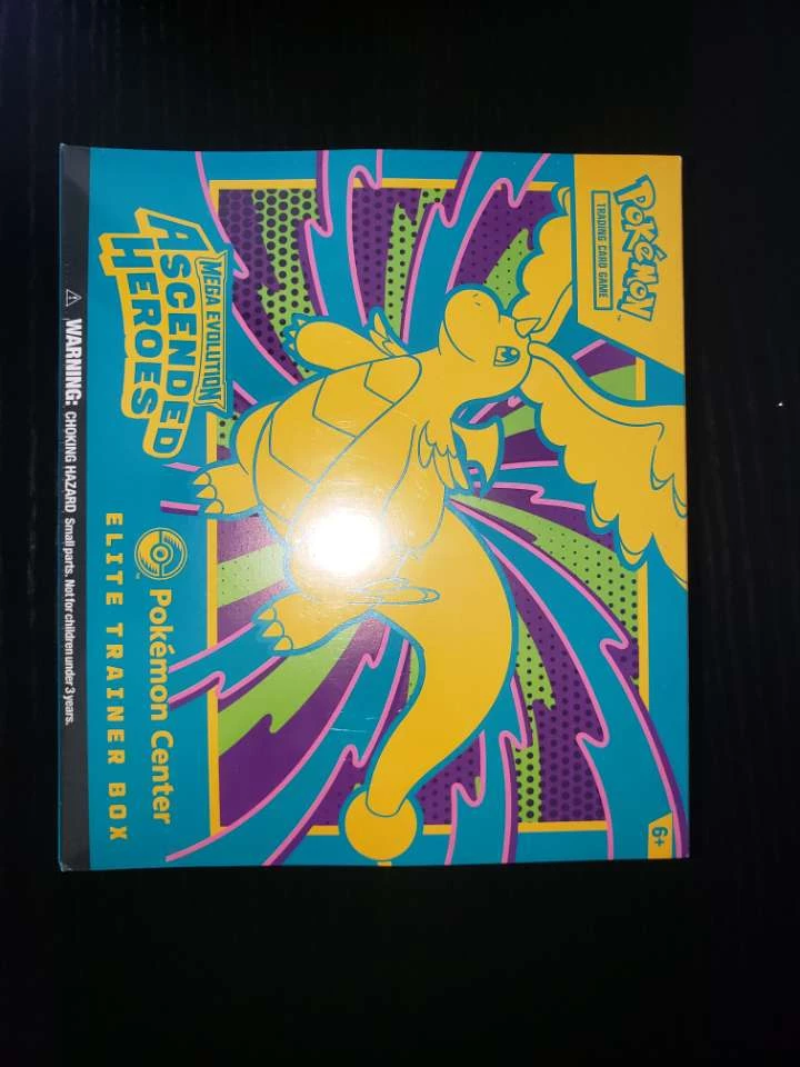 Pokémon TCG Mega Evolution Ascended Heroes Elite Trainer Box