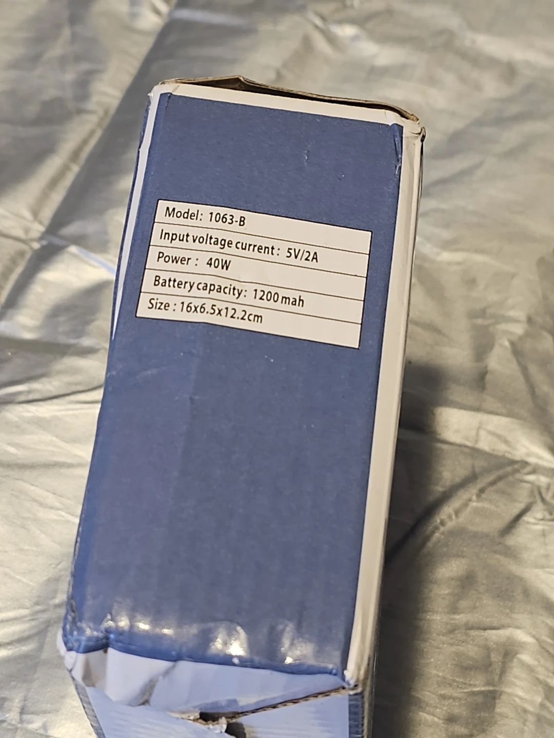 Car Vacuum Cleaner - Model 1063-B - photo 2