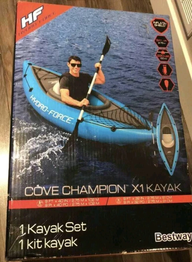 Hydro-Force Cove Champion X1 Kayak Set