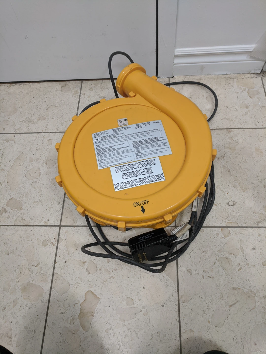 Inflatable Blower Fan( deliver to your house)