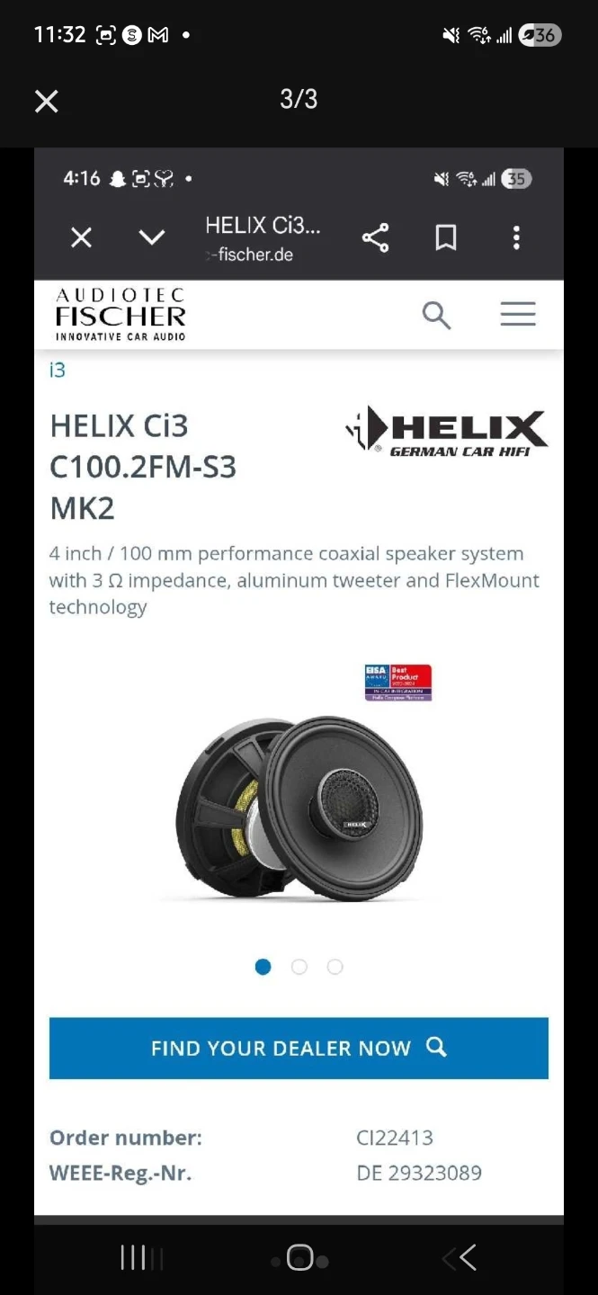 Helix Car Speakers - photo 3