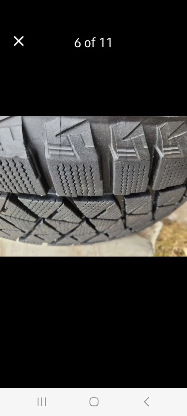 Bridgestone Blizzak Winter Tires 255/50/R20 - photo 2