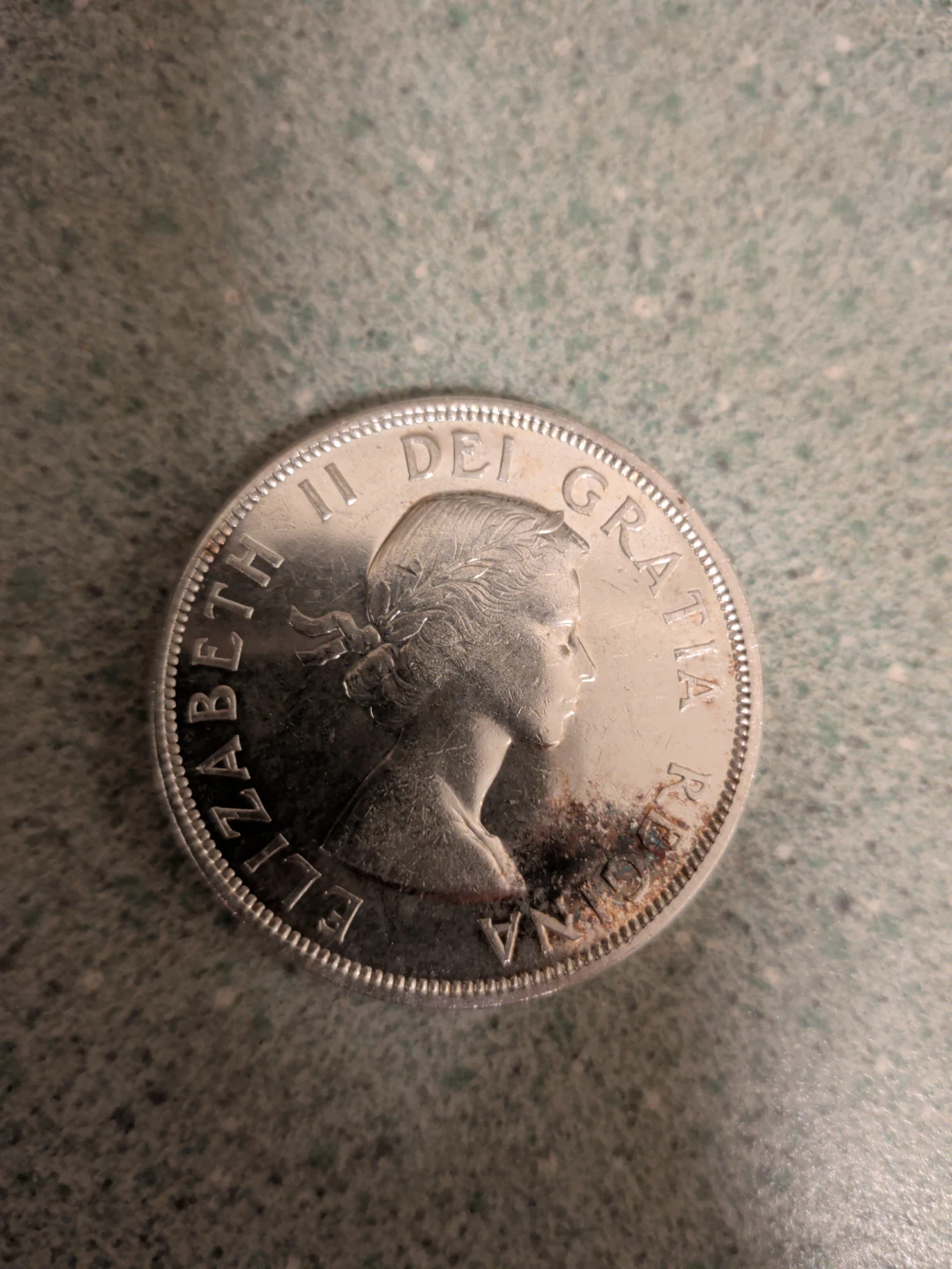 1961 Canada Silver Dollar Coin
