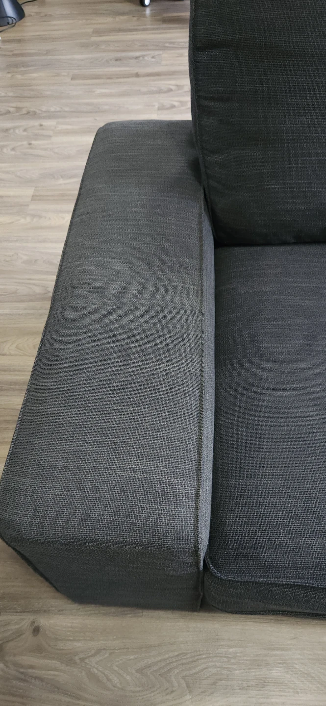 IKEA KIVIK 3-Seat Sofa – Huge, Soft & Like New - photo 2