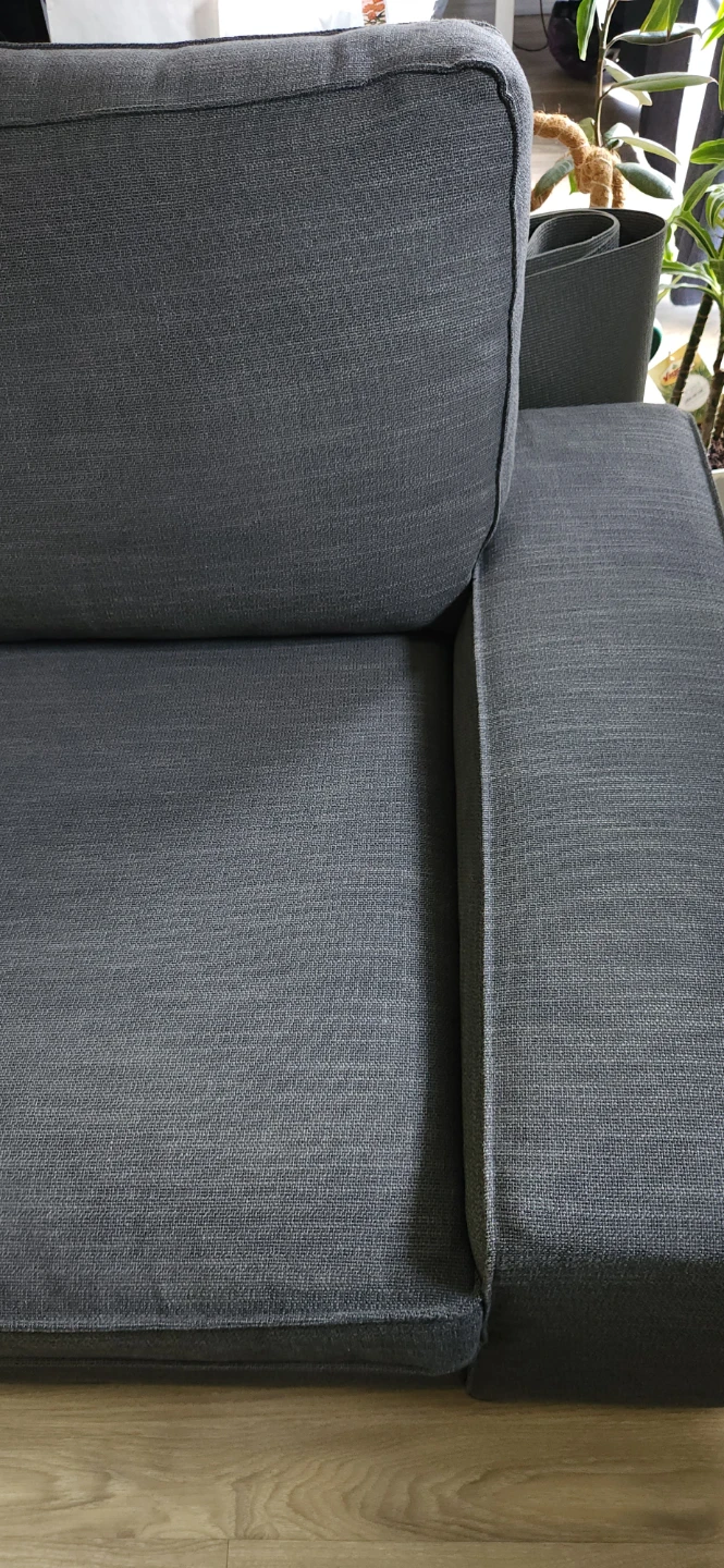 IKEA KIVIK 3-Seat Sofa – Huge, Soft & Like New - photo 3