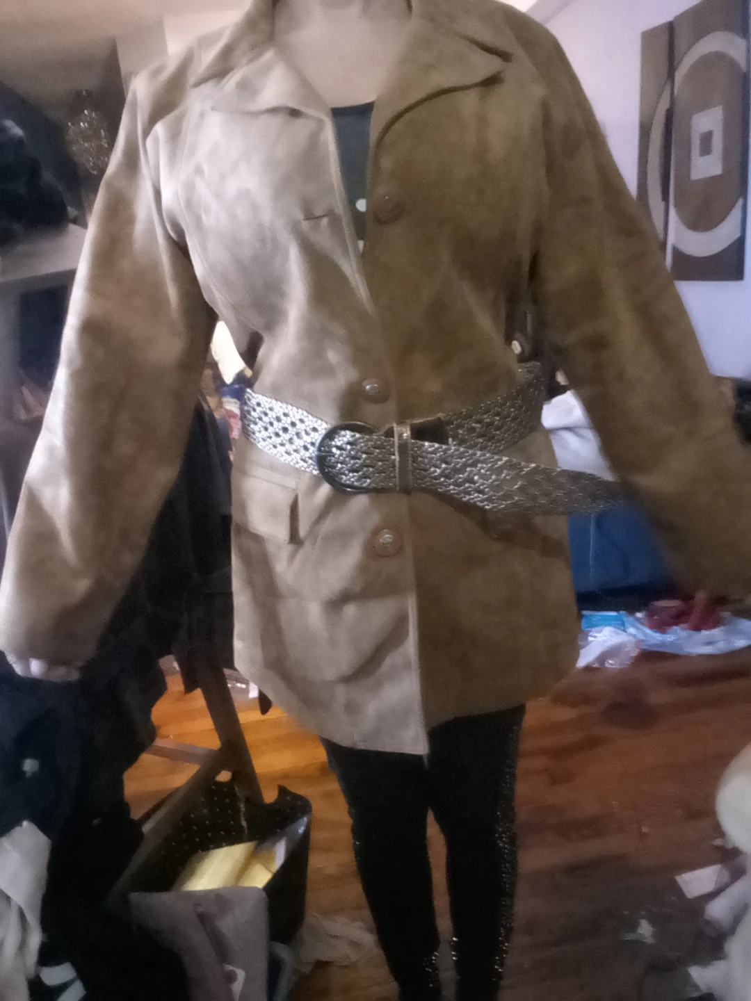 Emporio Fama Suede Jacket