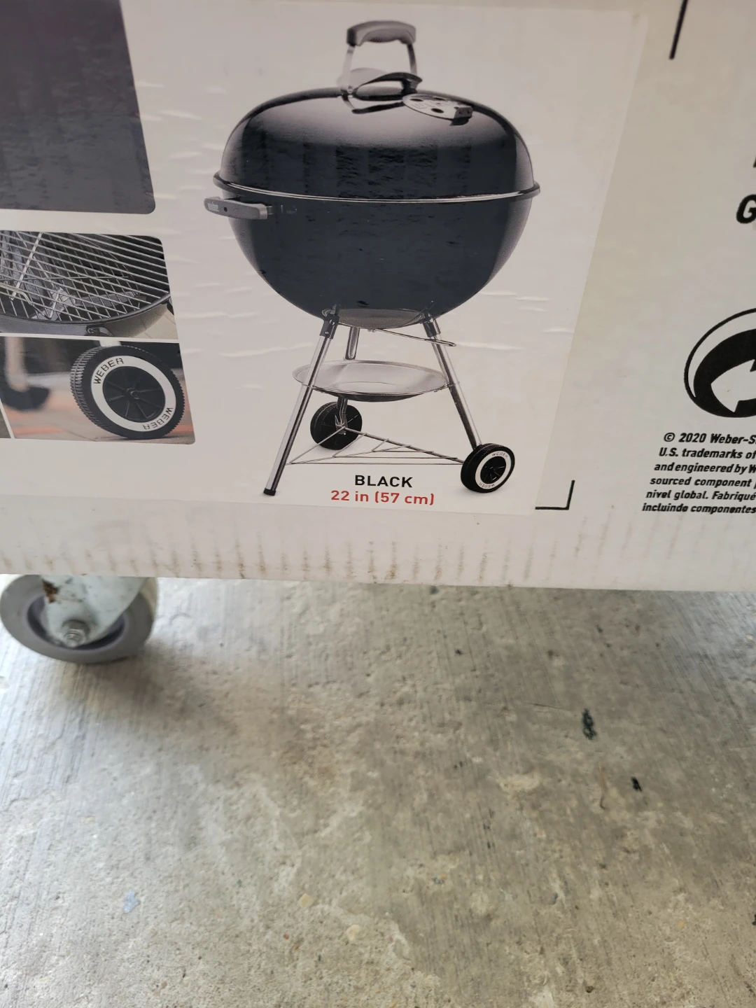 Weber 22 inch Charcoal Grill - Black - photo 2
