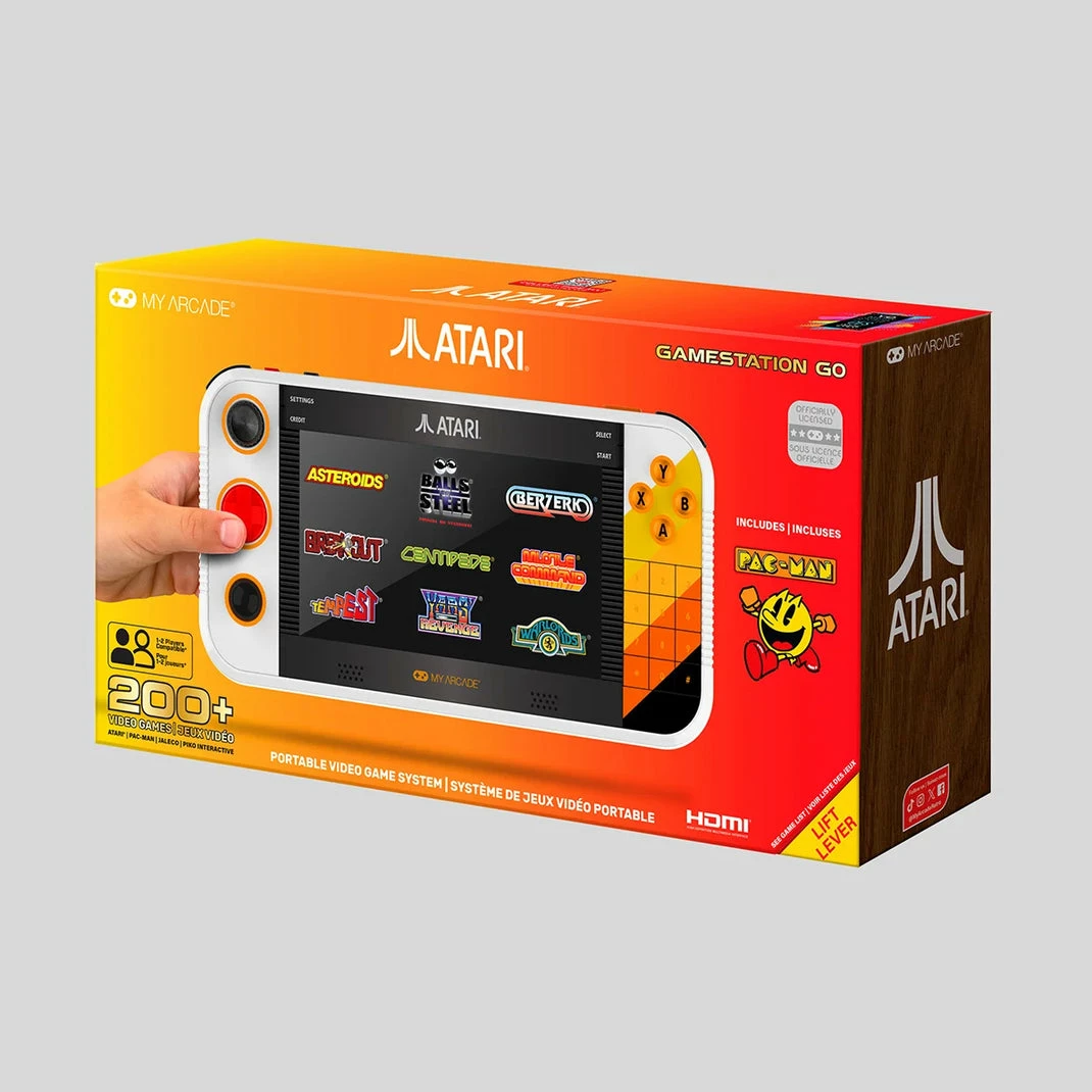 My Arcade Atari Gamestation Go Portable Video Game System