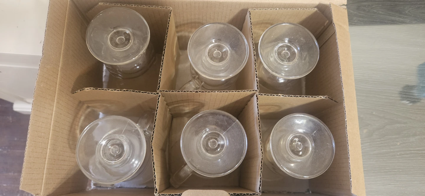 Paşabahçe Glass Mugs - Set of 6 - photo 2
